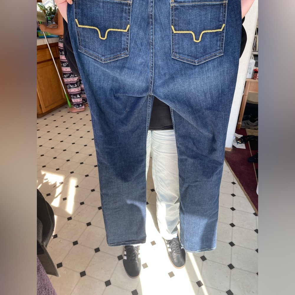 Kimes ranch jeans, Sarah style, dark blue jeans, waist:0, length:30